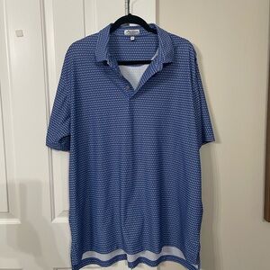 Peter Millar Drink Print Golf Shirt